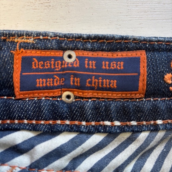 Rock Revival Noelie Jeans 26 Dark WAsh Low Rise - Picture 7 of 13